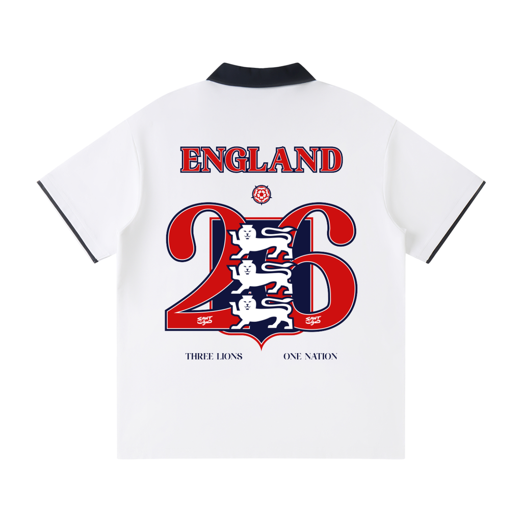England - Football Inspired Polo