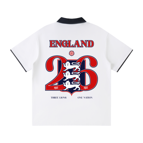 England - Football Inspired Polo