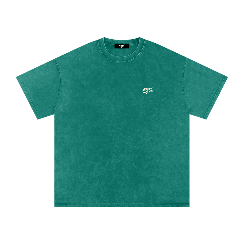 Yalla خلاص - Snow Washed Oversized T-Shirt
