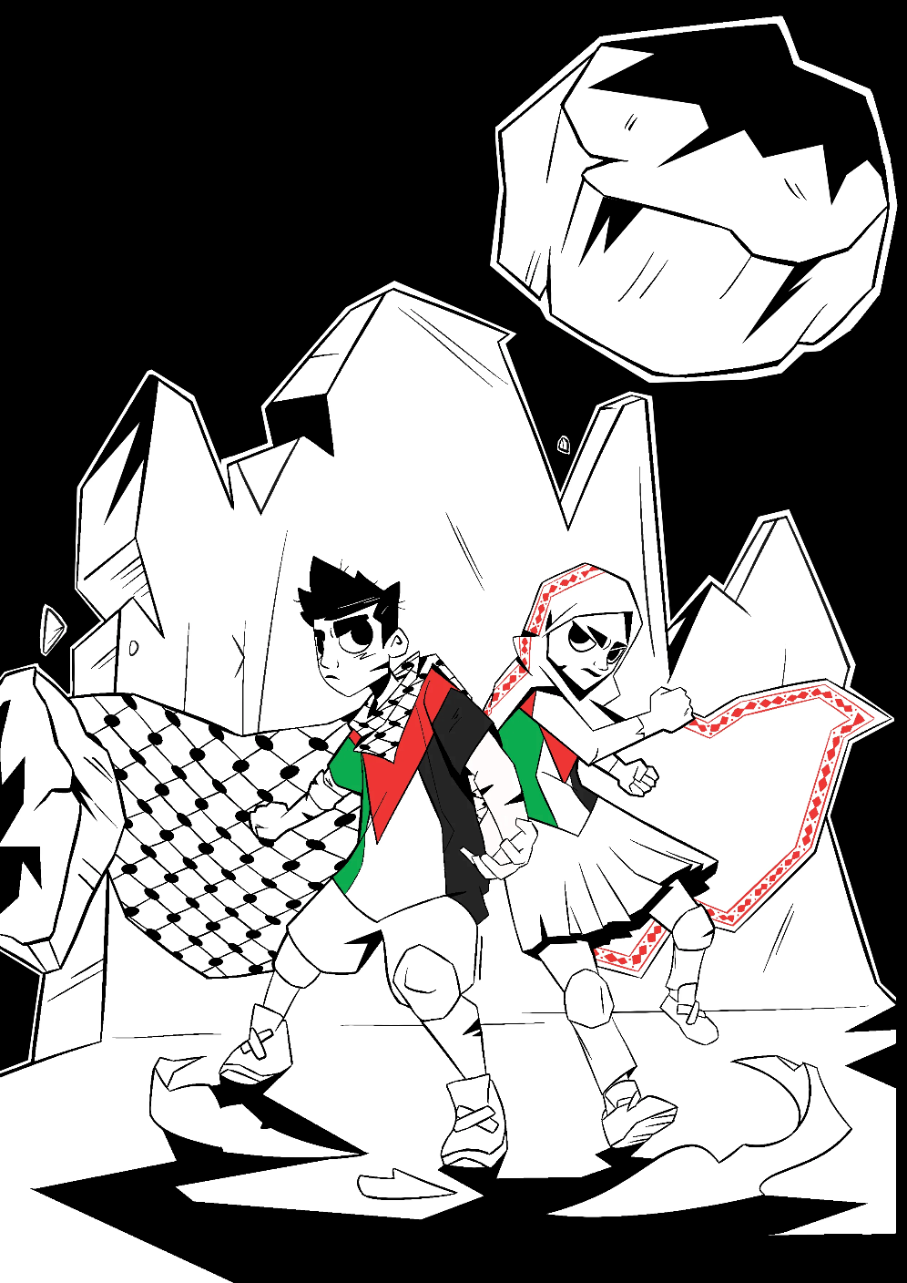 Voice #01: Palestine War Resistance - Long Sleeve