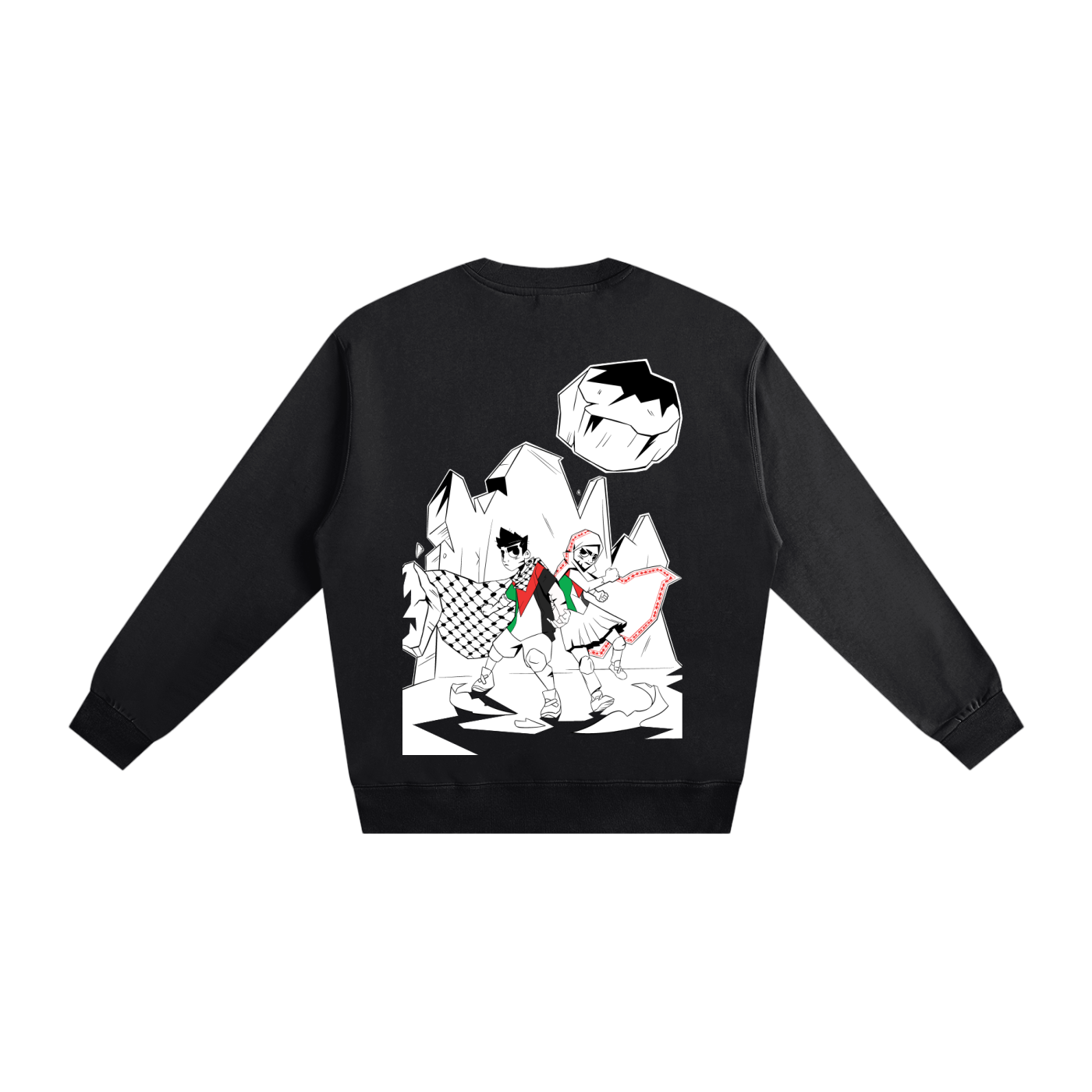 Voice #01: Palestine Resistance Heavyweight Sweatshirt