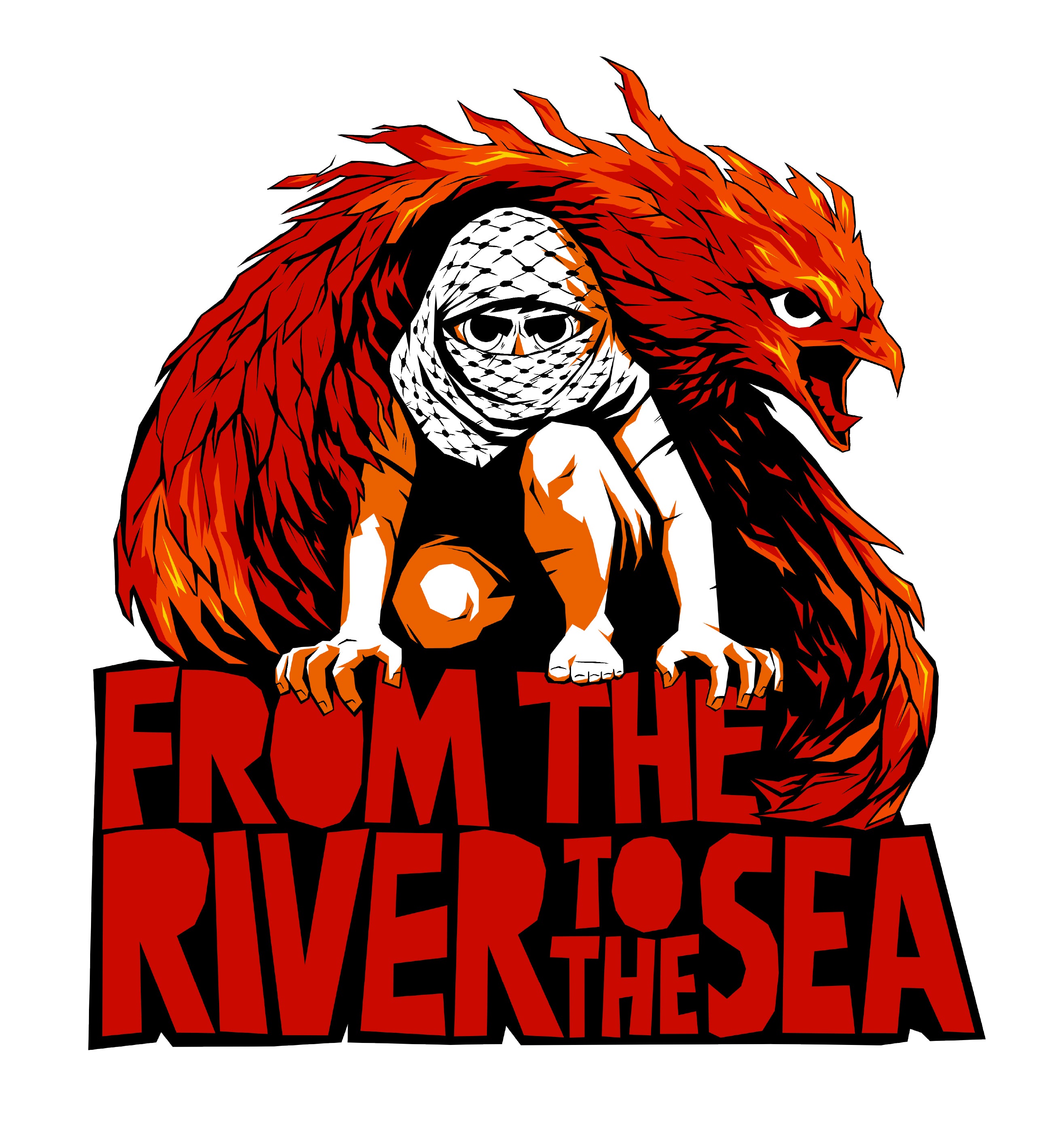 From the River to the Sea-Oversized T-Shirt