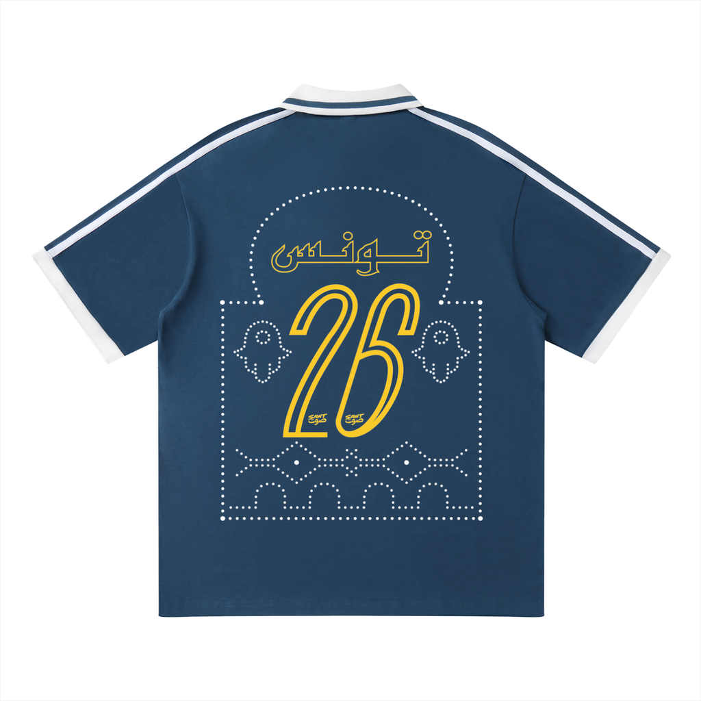 Tunisia - Football Inspired Polo