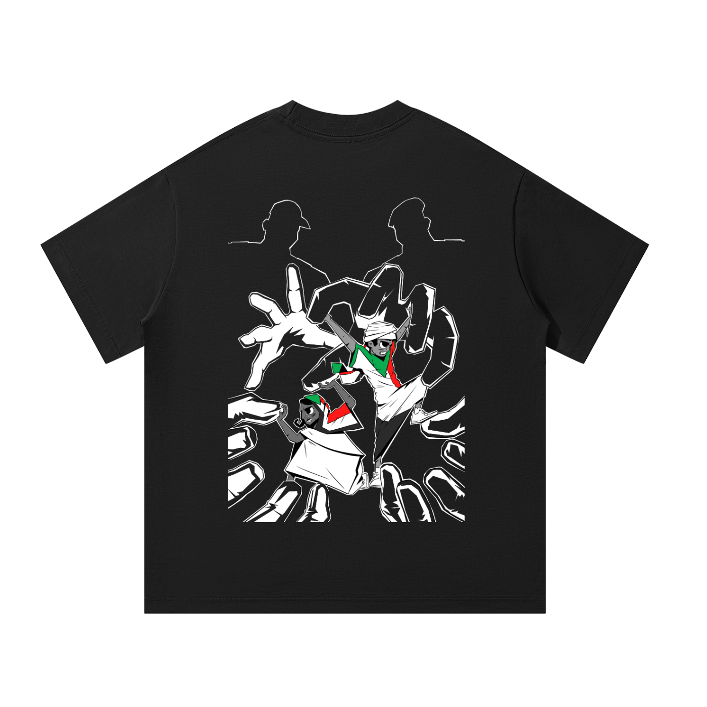 Voice #02: Sudan Stands-Oversized T-Shirt