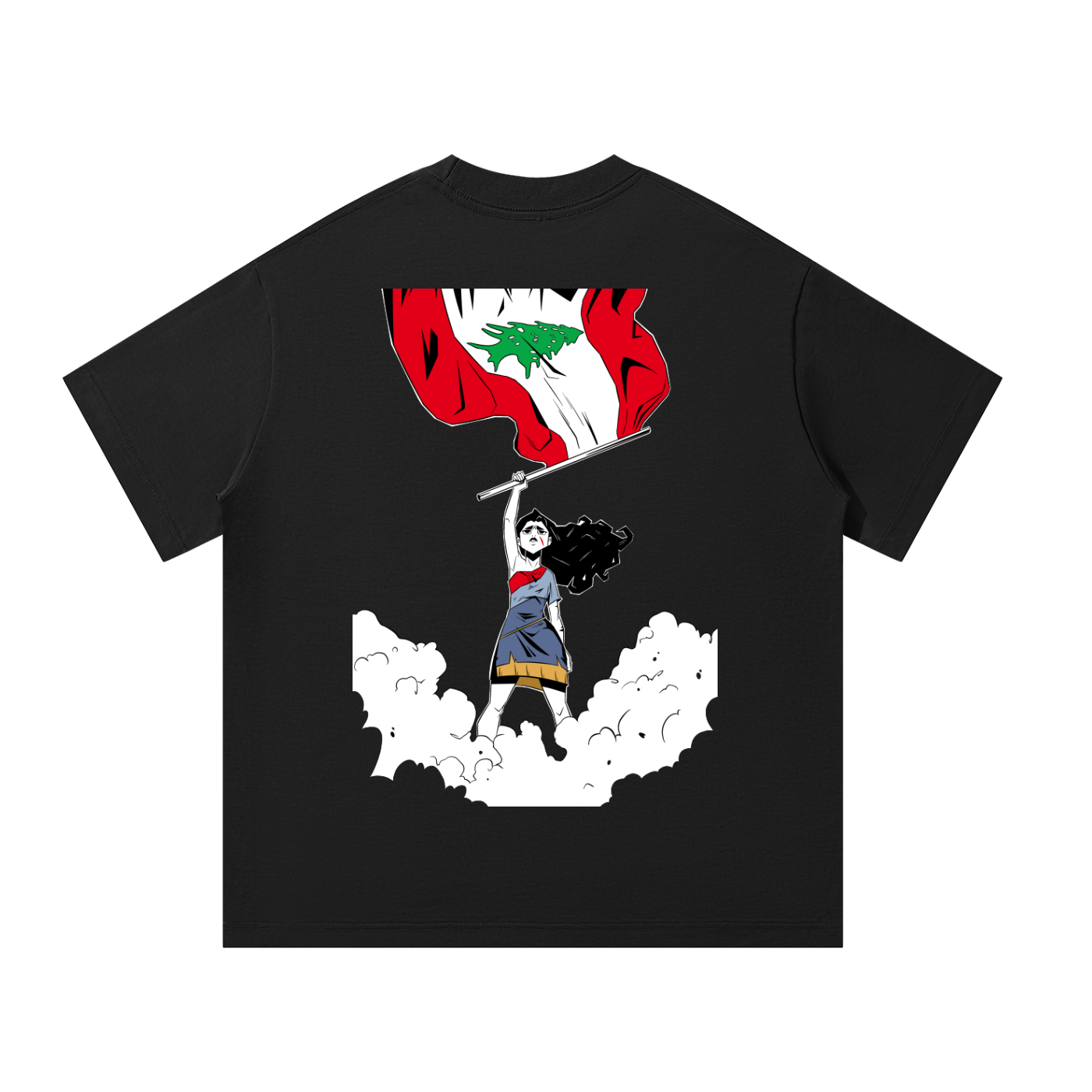 Voice #05: Lebanese Resilience-Oversized T-Shirt